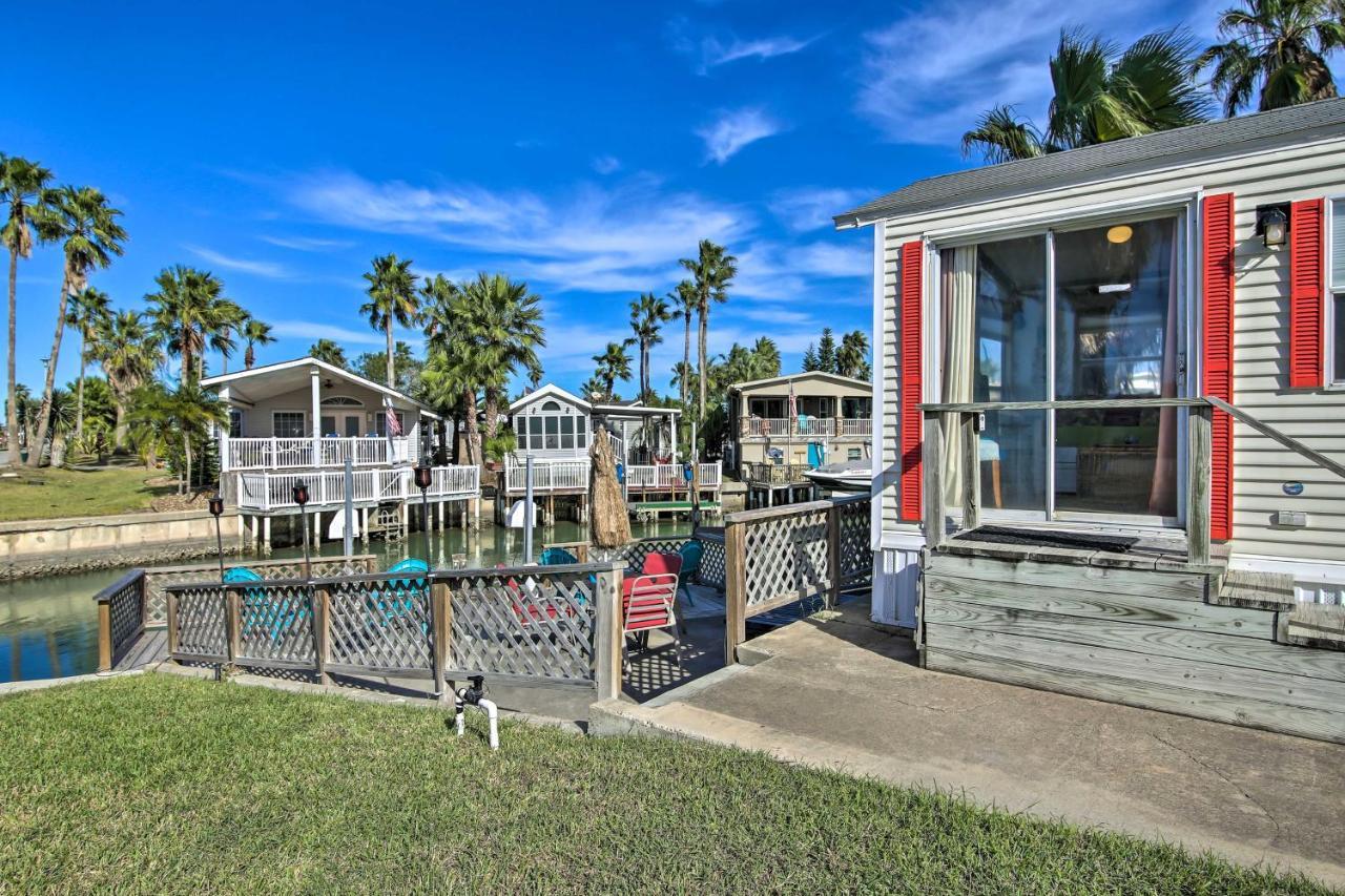 Cozy Waterfront Port Isabel Cottage With Deck! المظهر الخارجي الصورة